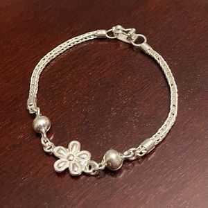 Silver bracelet